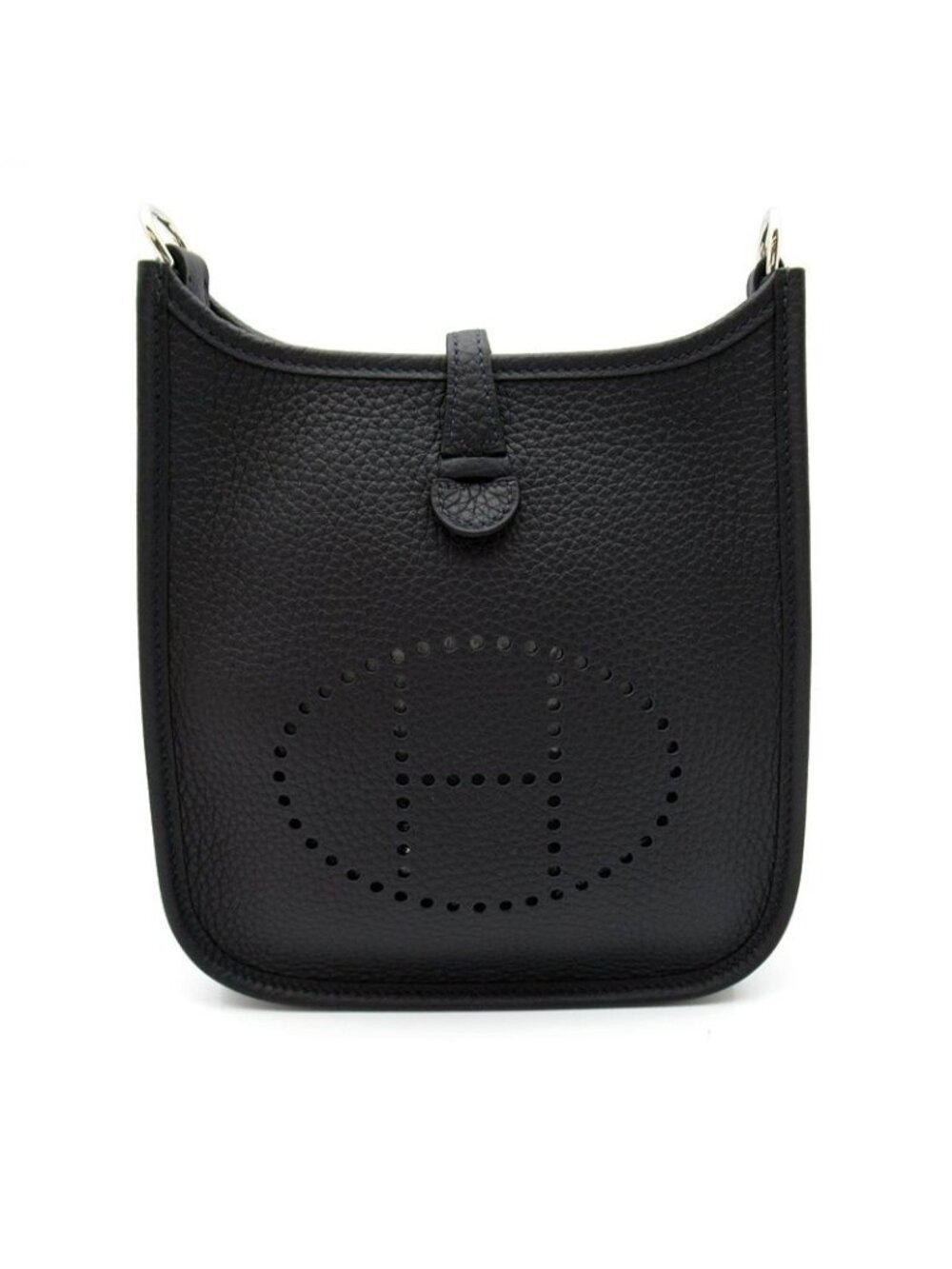 Hermes Evelyne TPM Amazon Taurillon Clemence Shoulder Bag Canvas